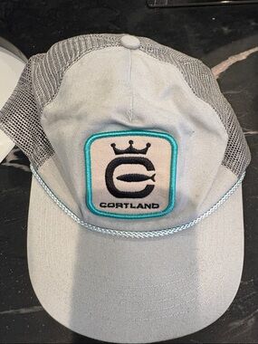 Light Gray Mesh Trucker Hat